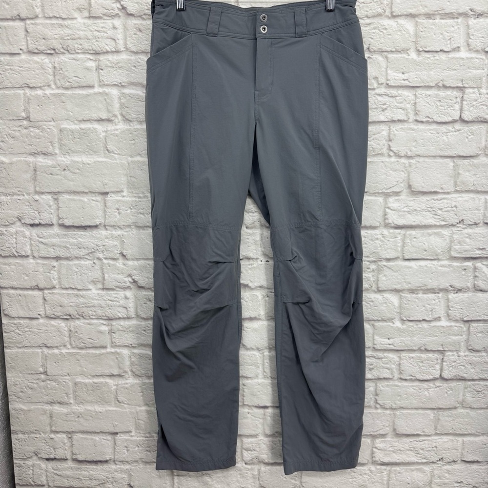 REI Co-op Women's Size 12 Gray Screeline Hybrid Roll-Up Hiking Pants Outdoors